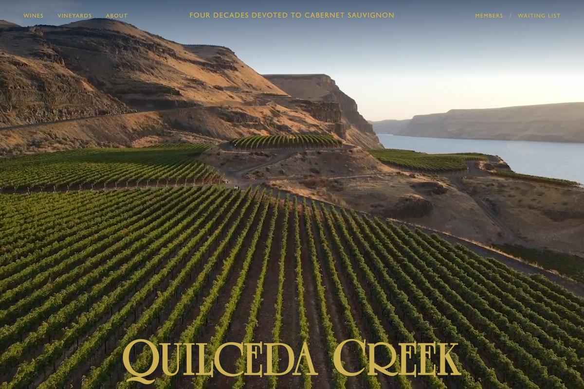 Quilceda Creek - Front End Development